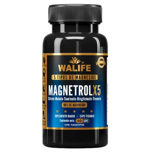 MAGNETROL X5 MAGNESIO CAP X 60 (WALIFE)